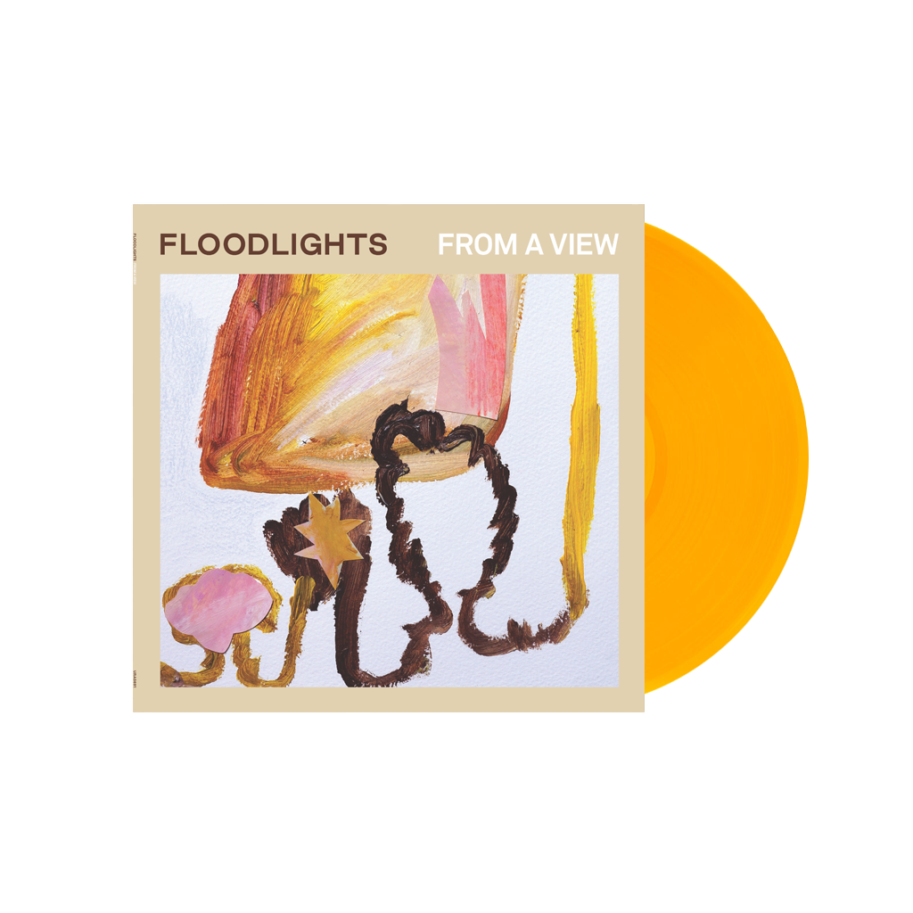 Floodlights / 'From a View' /  OK Motels Edition Orange 12" Vinyl