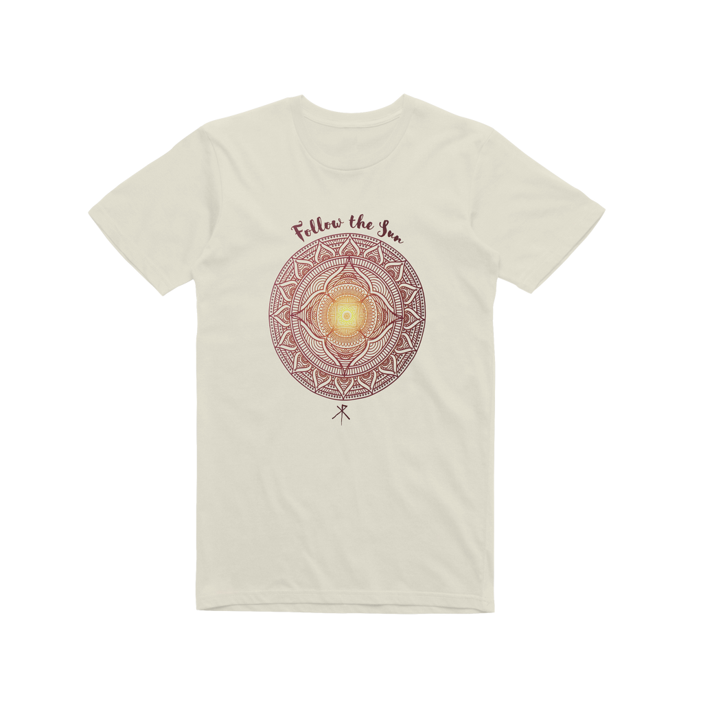 Follow The Sun / Natural Organic T-shirt