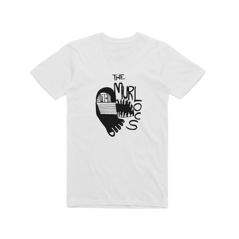 Foot / White T-shirt