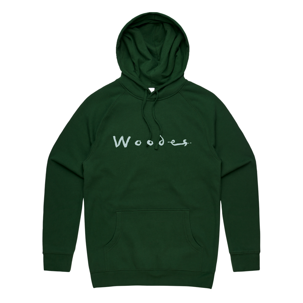 Crystal Ball / Forest Green Printed Hoodie