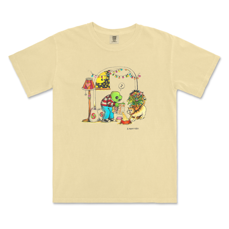 Froggy Kitty Crunch / Butter T-shirt