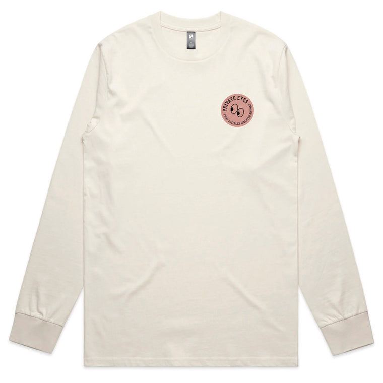 Bedroom Suck Records / Private Eyes Limited Edition 2021 Tour Longsleeve (White)