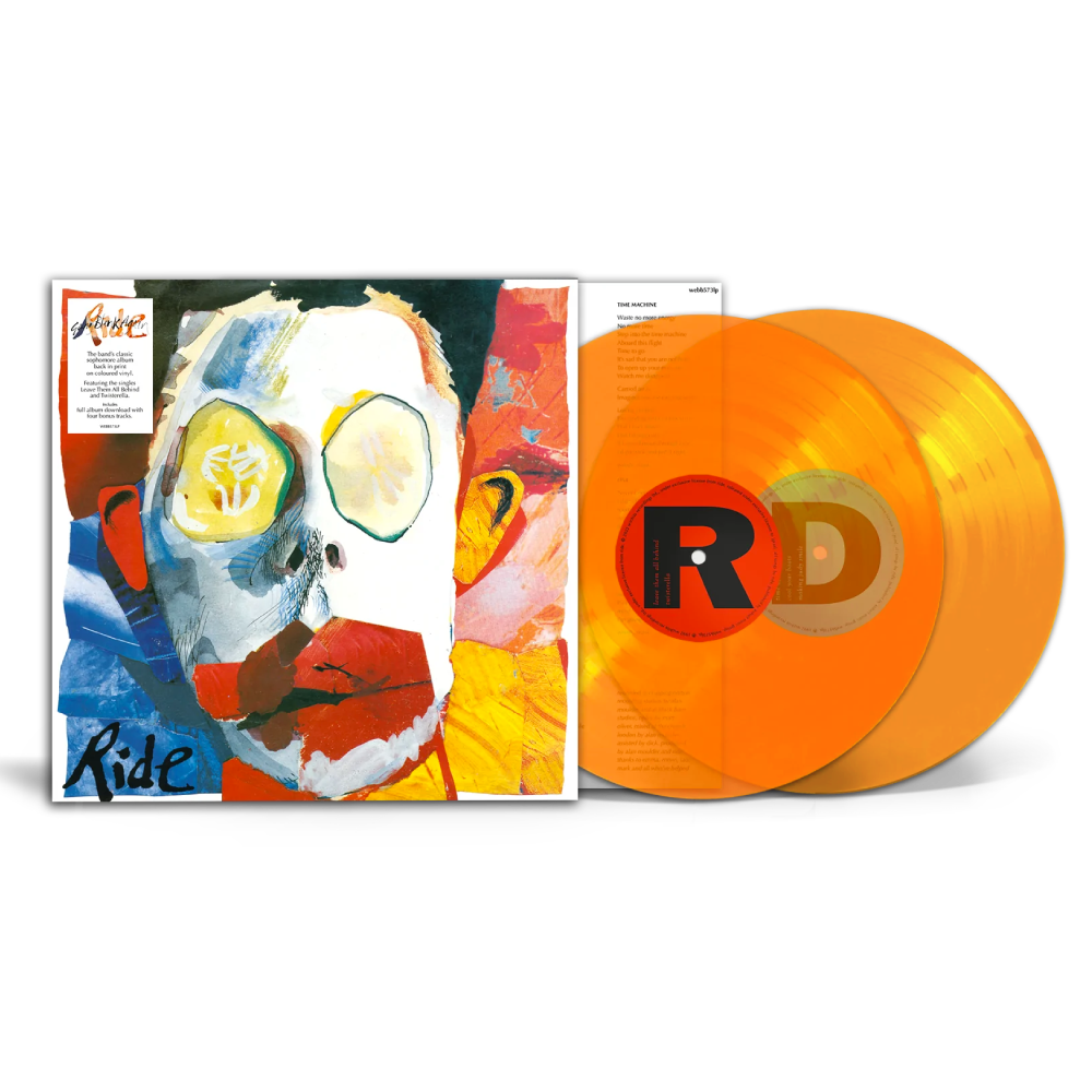 Ride / Going Blank Again 2xLP Orange Transparent Vinyl