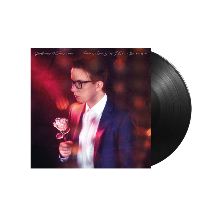 Geoffrey O'Connor / For As Long As I Can Remember LP Grey & White Marble Vinyl