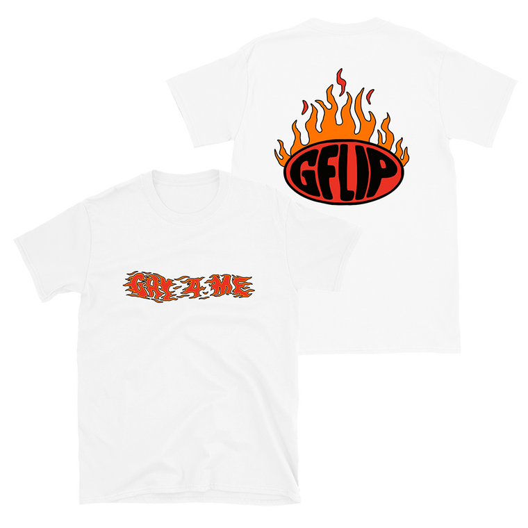 G FLIP / Gay 4 Me White T-Shirt