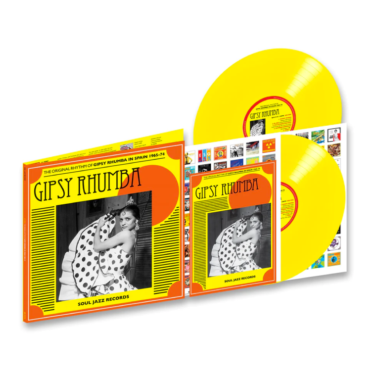 Gipsy Rhumba: The Original Rhythm Of Gipsy Rhumba in Spain 1965-74 / Various 2xLP Yellow Vinyl RSD 2023