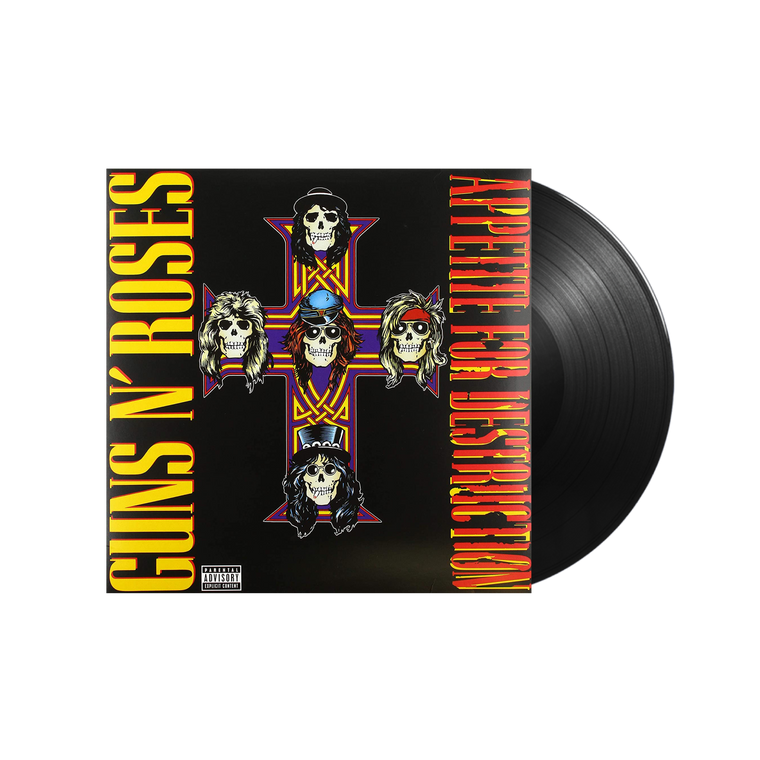 Guns n' Roses / Appetite For Destruction LP Black Vinyl