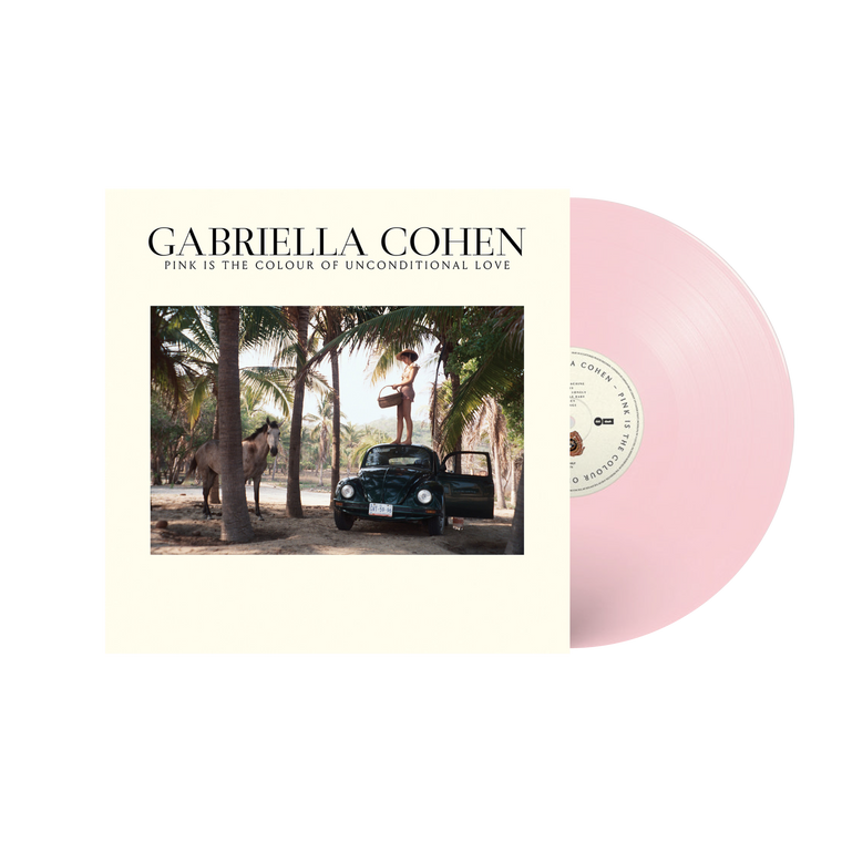 Gabriella Cohen / Pink Is The Colour Of Unconditional Love LP Vinyl (Light Pink Vinyl)