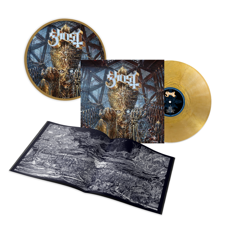GHOST / Impera Limited Edition LP Metallic Gold Coloured Vinyl w/ Vinyl Slipmat & Booklet