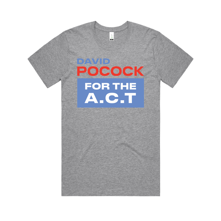 David Pocock /  For the A.C.T t-shirt