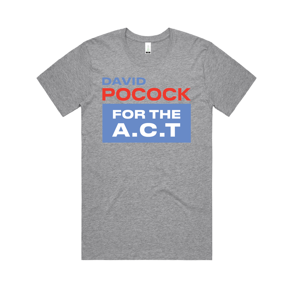 David Pocock /  For the A.C.T t-shirt