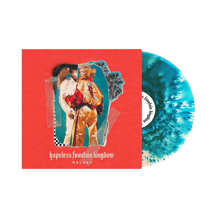 Halsey / Hopeless Fountain Kingdom LP Clear & Teal Coloured Vinyl