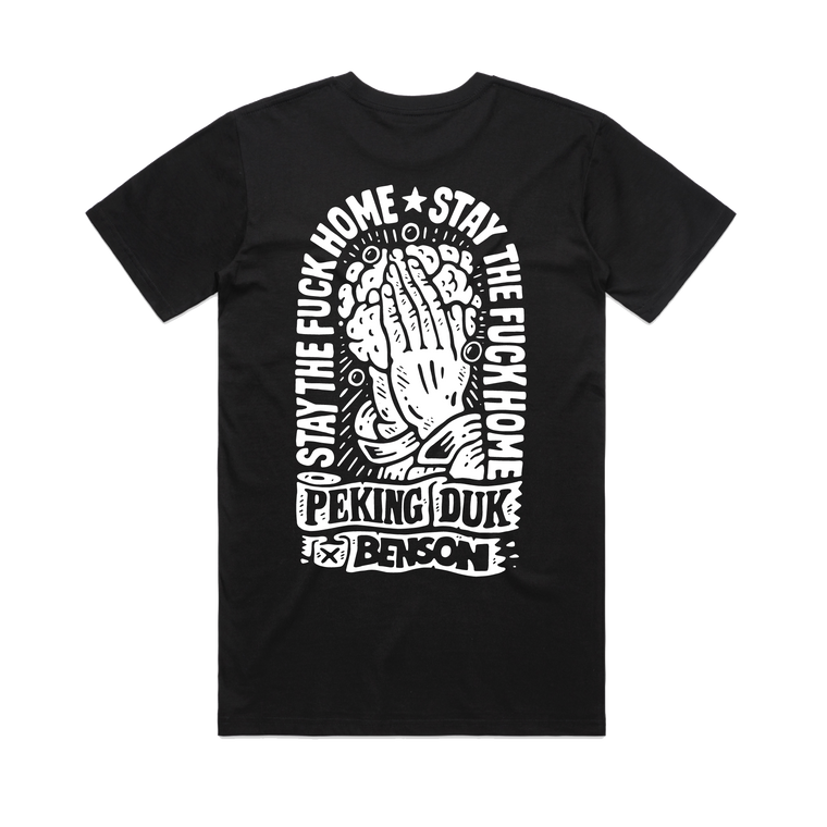 Stay The Fuck Home / Black T-Shirt