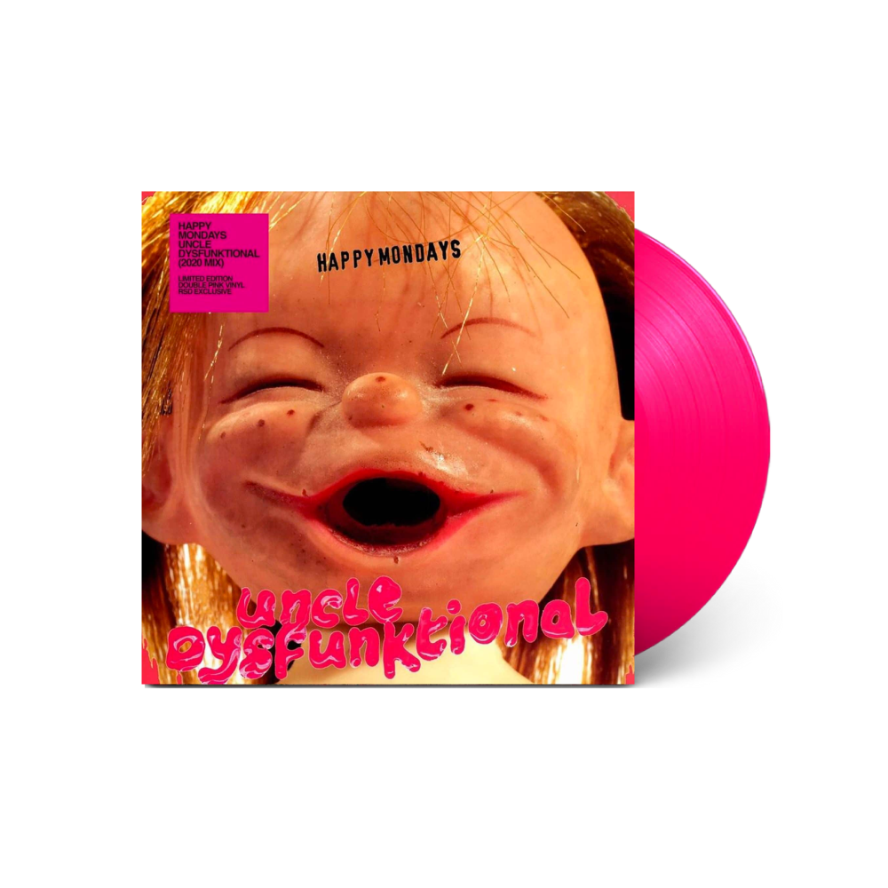Happy Mondays / Uncle Dysfunktional (2020 Mix) LP Pink Vinyl RSD 2022