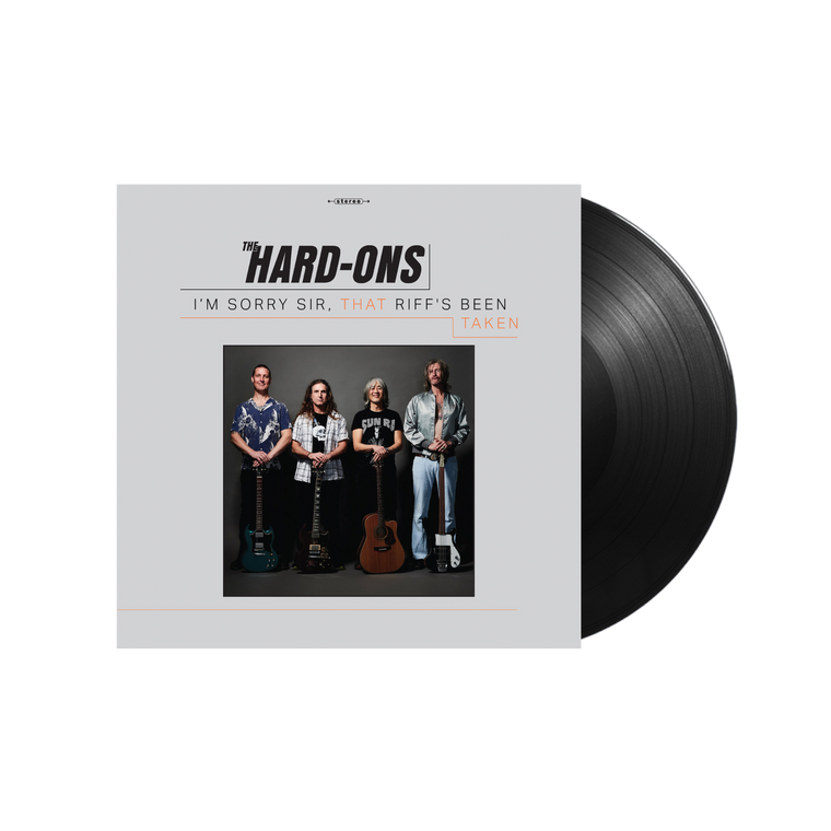 Hard-Ons /  I'm Sorry Sir, That Riff’s Been Taken LP Black Vinyl