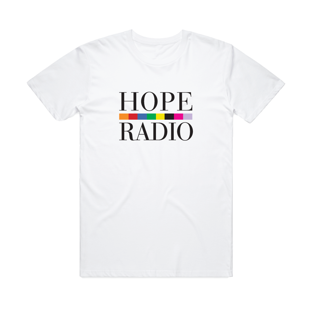 Hope St Radio Logo / White T-shirt