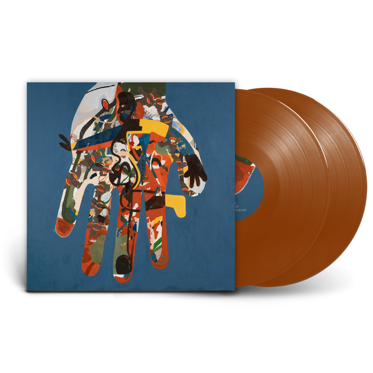 Hot Chip / Freakout/Release LP Deluxe Brown Vinyl with Signed Print