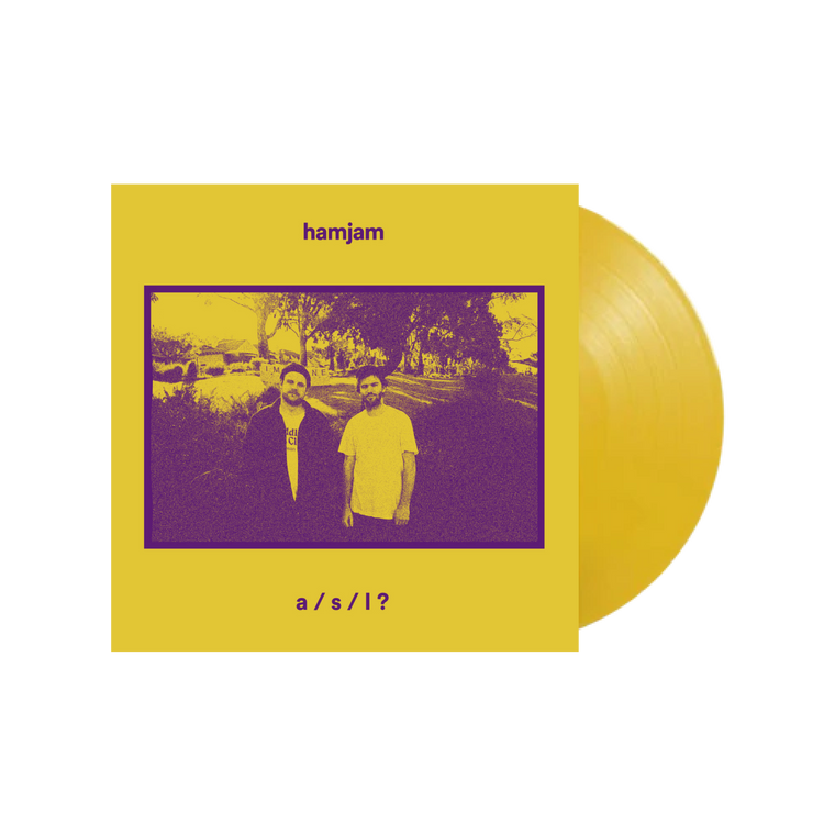 Hamjam / A/S/L? LP Clear Yellow Vinyl