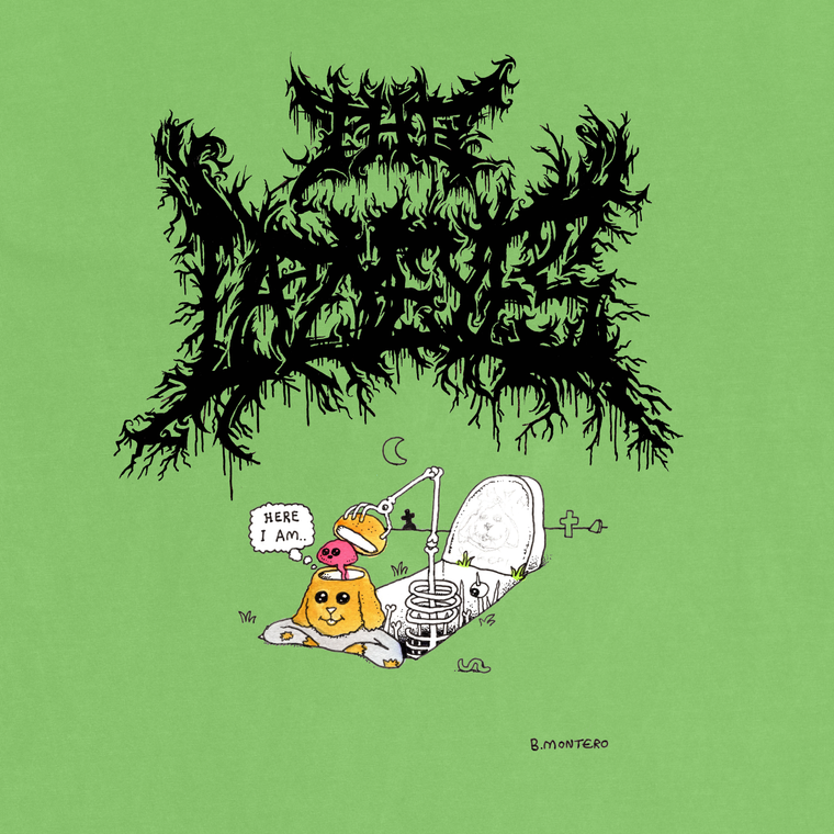Where's My Brain / Lime T-shirt