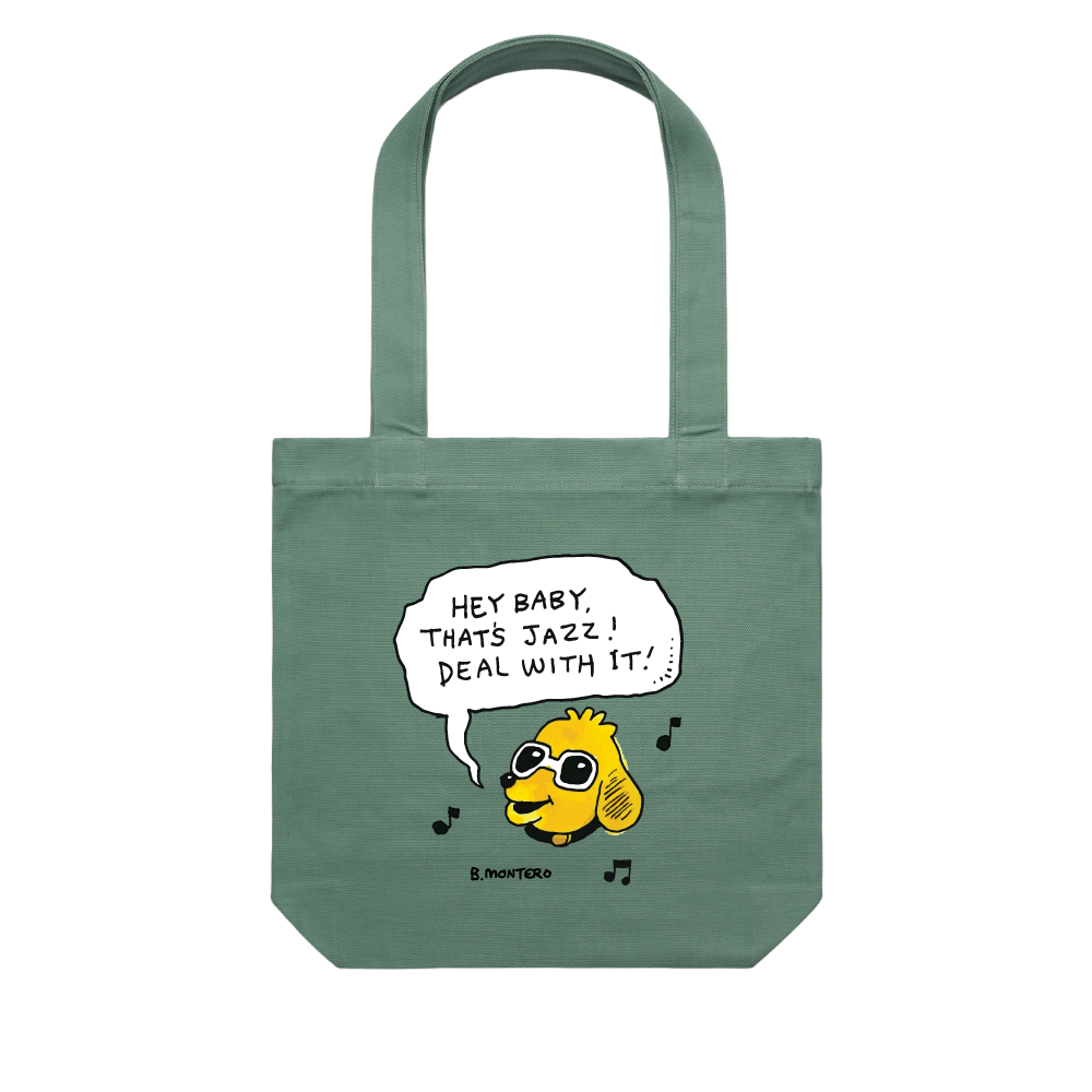 Hey Baby That's Jazz! / Tote (4 Colours)