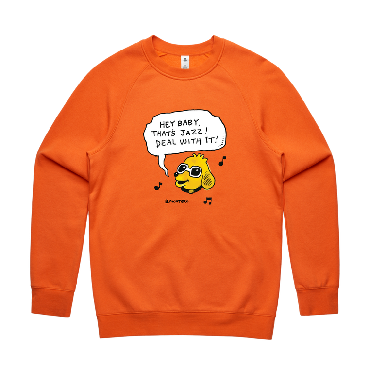 Hey Baby That's Jazz! / Crew Neck Jumper