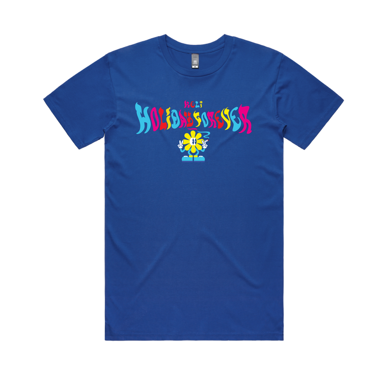 Holiday Forever / Blue T-shirt