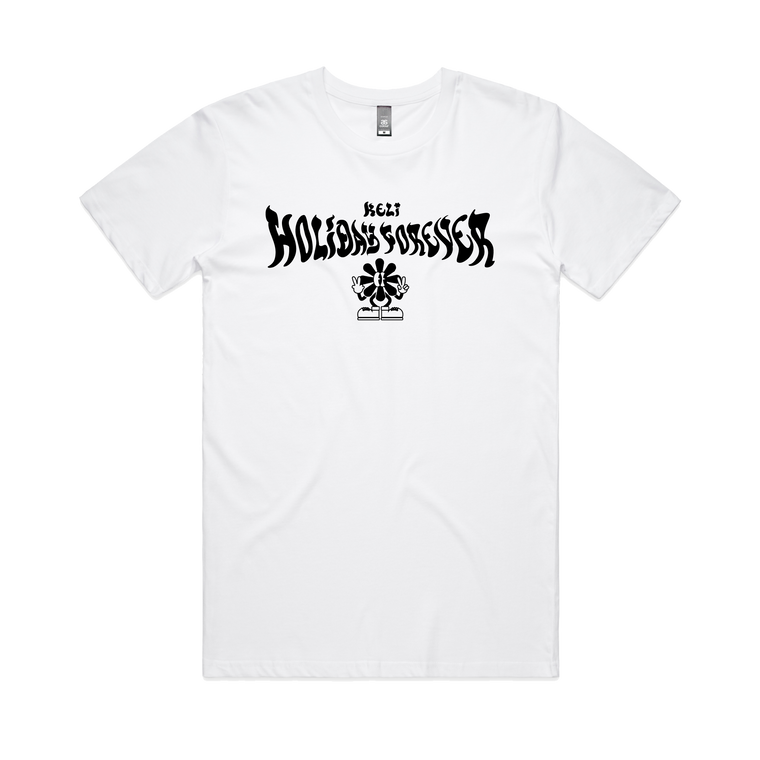 Holiday Forever / White T-shirt