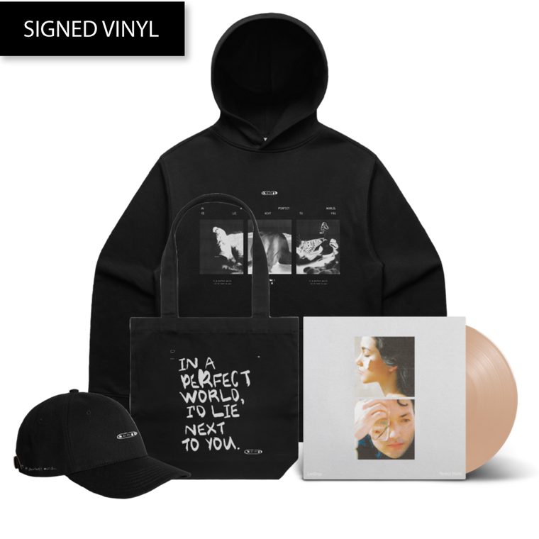 Lastlings / Perfect World Signed Vinyl, Hoodie, Tote, & Cap Bundle