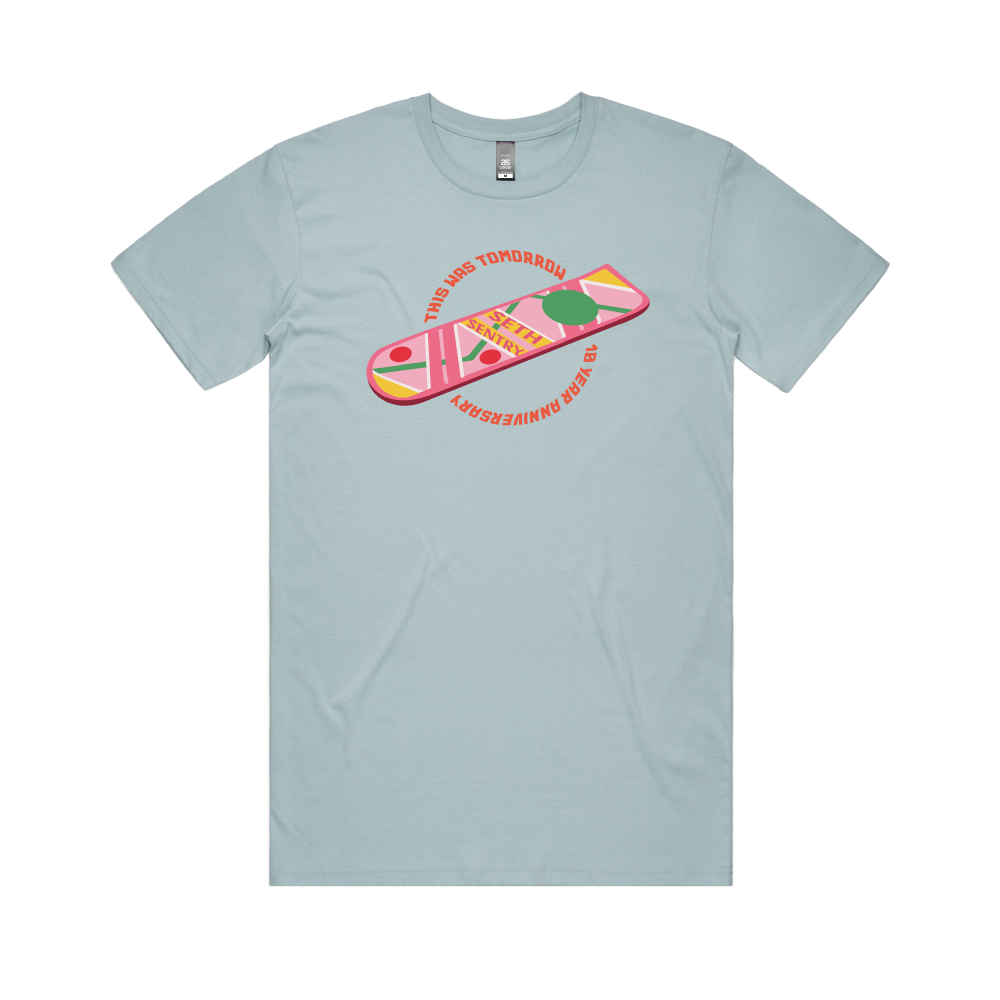 Seth Sentry / Hoverboard Pale Blue T-Shirt