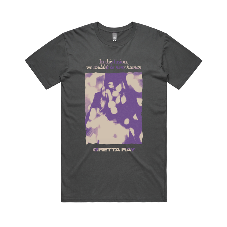 Gretta Ray / Human / Charcoal T-shirt