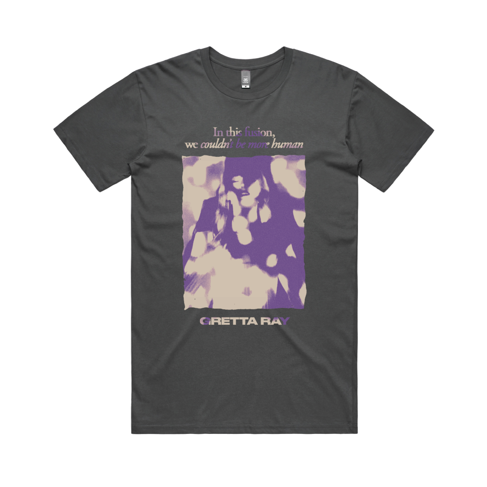 Gretta Ray / Human / Charcoal T-shirt