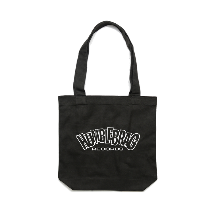 Logo / Black Tote Bag