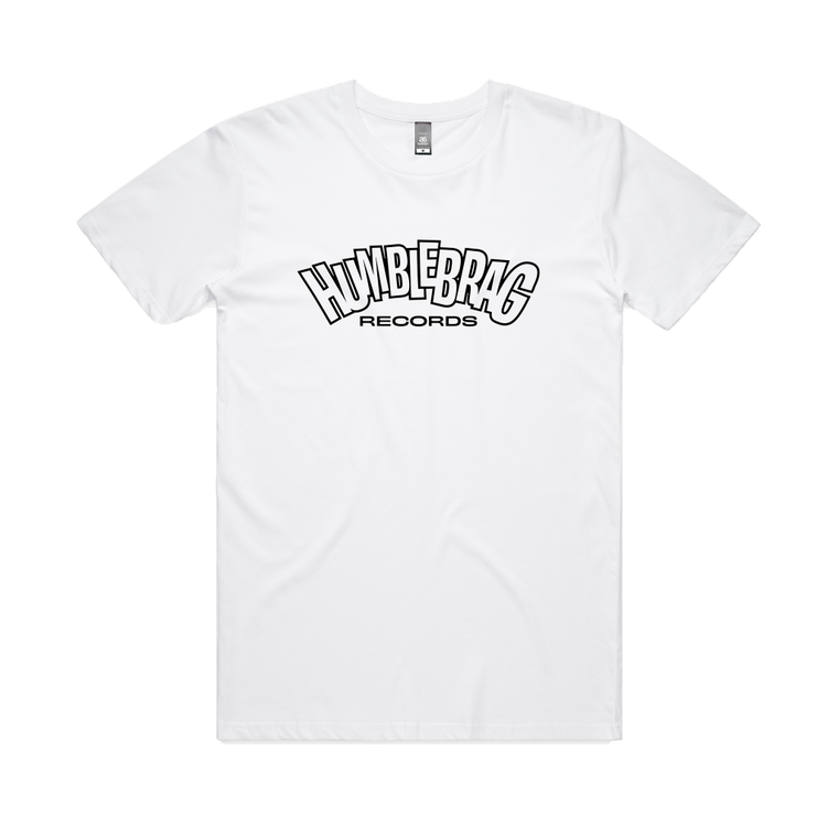Humblebrag Records Logo / White T-shirt