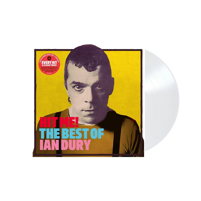 Ian Dury / Hit Me! The Best Of Ian Dury 2xLP White Vinyl