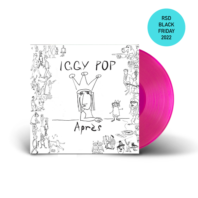 Iggy Pop / Apres: Deluxe Edition LP Pink Vinyl RSD Black Friday 2022