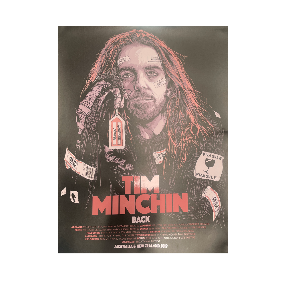 Tim Minchin / Back Tour Illustration / Poster
