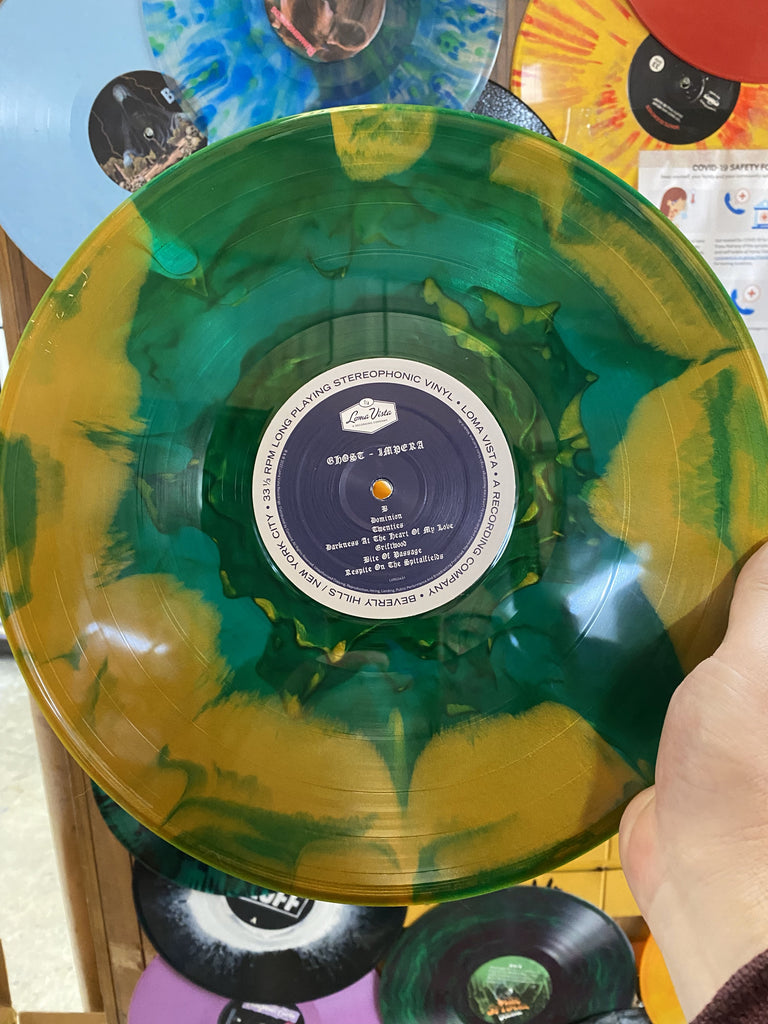 GHOST /  Impera LP Australian Tour Exclusive Green & Gold Smash Coloured Vinyl