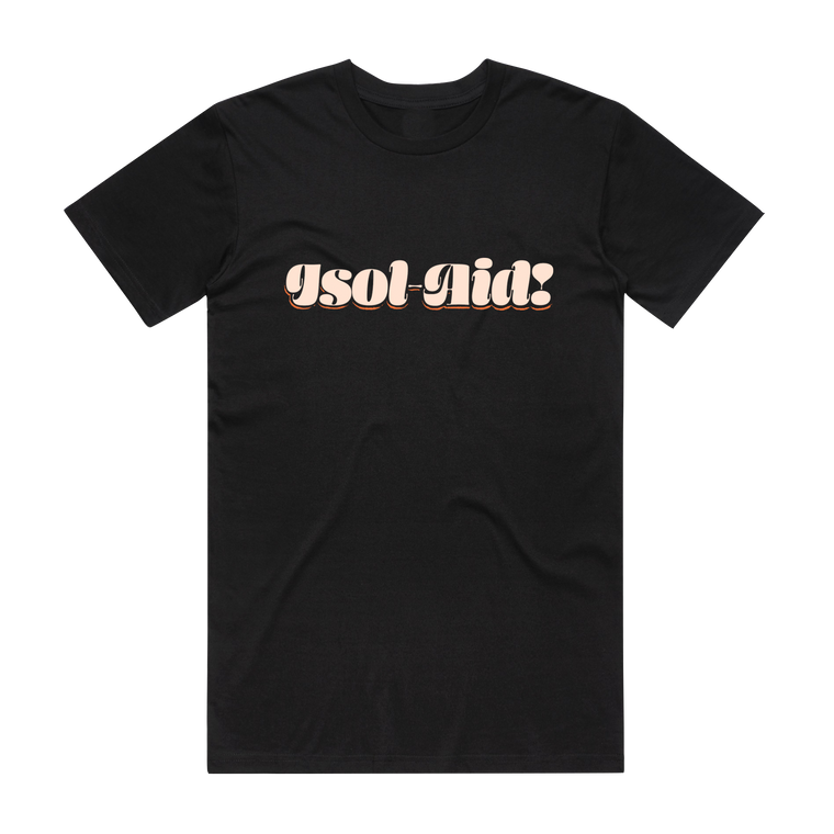 Isol-Aid Logo / Black T-shirt