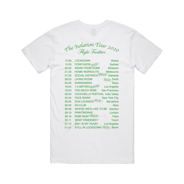Isolation Tour / White T-Shirt