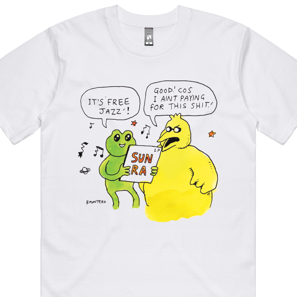 It's Free Jazz! / White T-Shirt