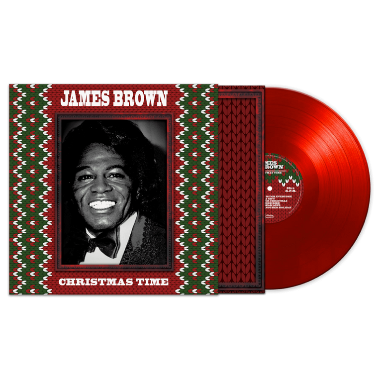 James Brown / Christmas Time LP Red Vinyl