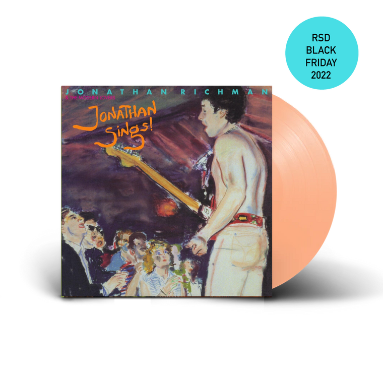 Jonathan Richman & The Modern Lovers / Jonathan Sings! LP Peach Swirl Vinyl RSD Black Friday 2022