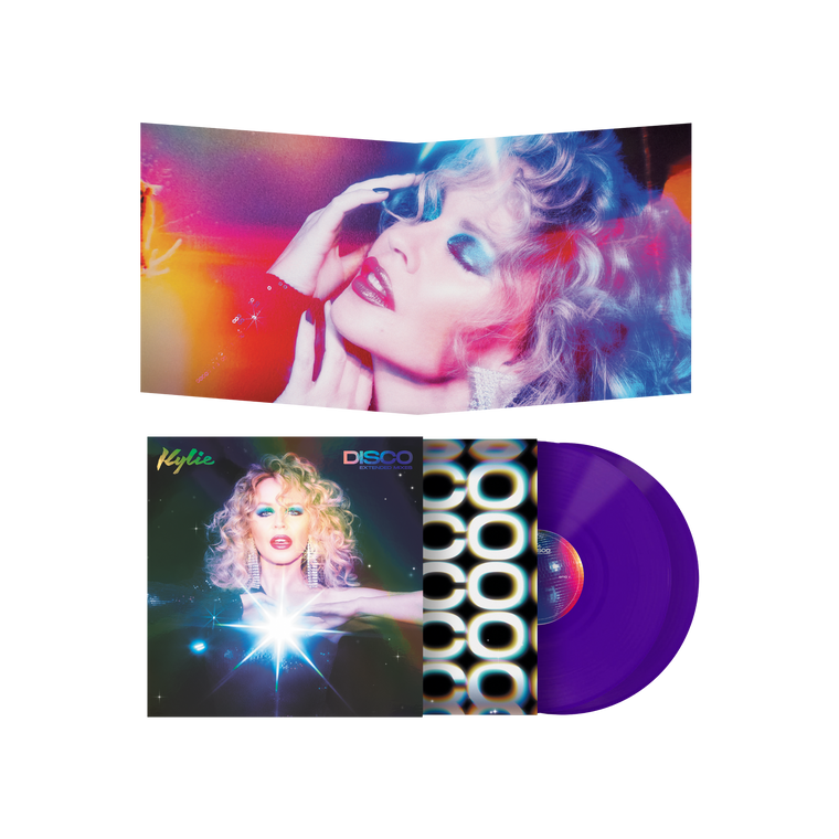 Kylie Minogue / Disco: Extended Mixes 2xLP Purple Vinyl