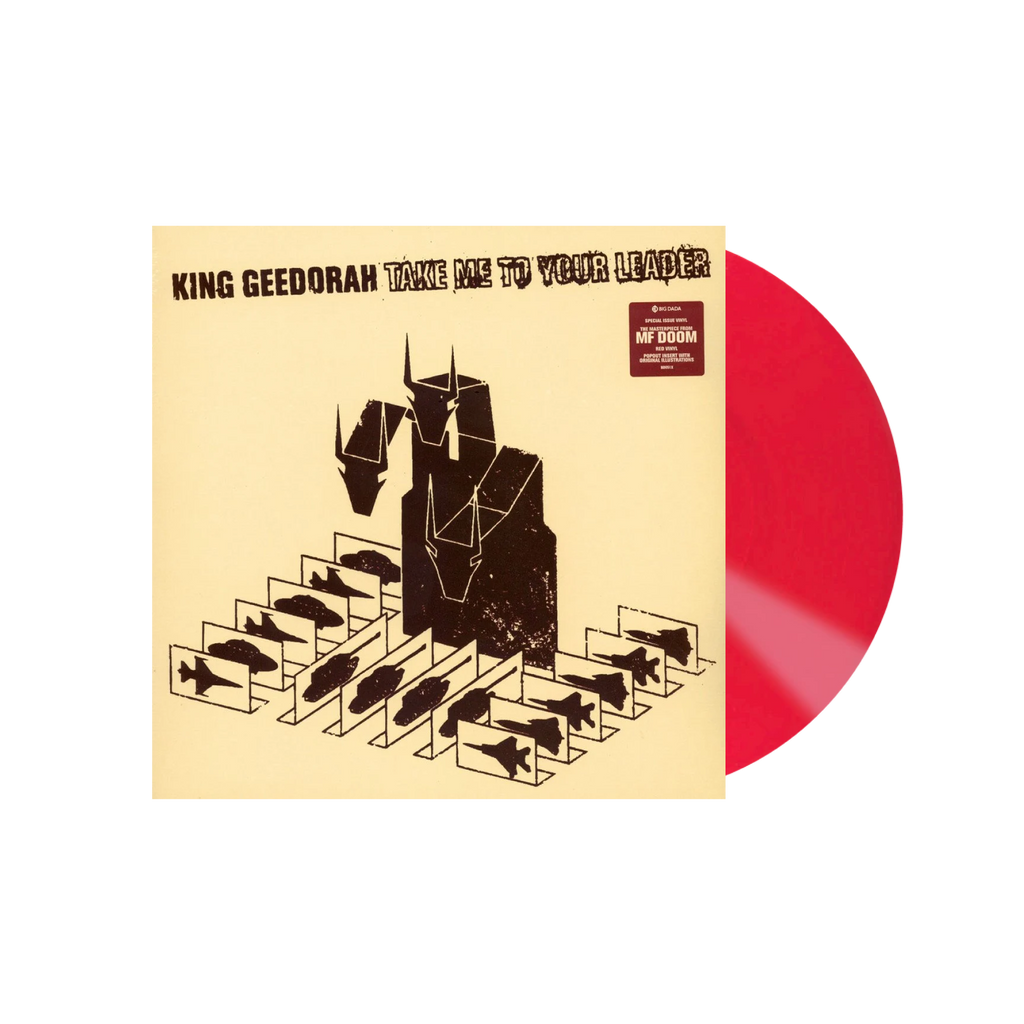 King Geedorah / Take Me To Your Leader 2xLP Red Vinyl