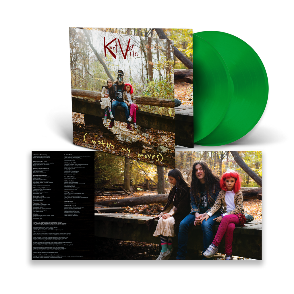 Kurt Vile / (watch my moves) 2xLP Transparent Emerald Vinyl