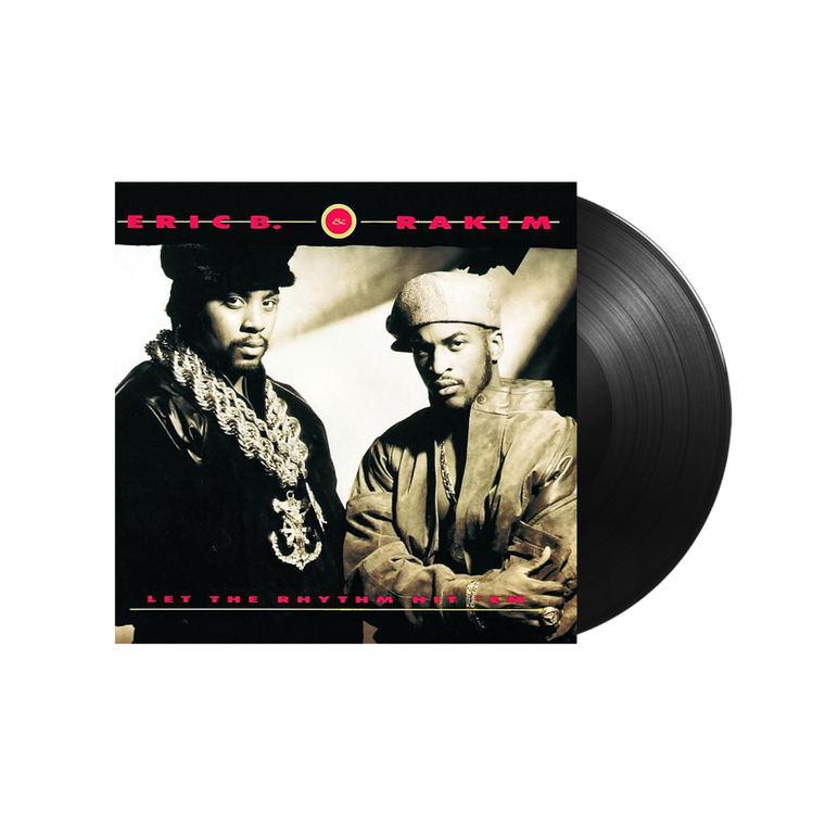 Eric B & Rakim / Let The Rhythm Hit 'Em 2xLP Black Vinyl