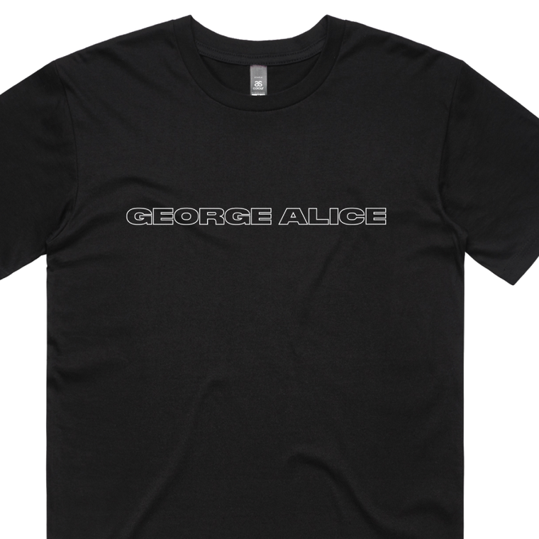 George Alice / Logo T-Shirt Black
