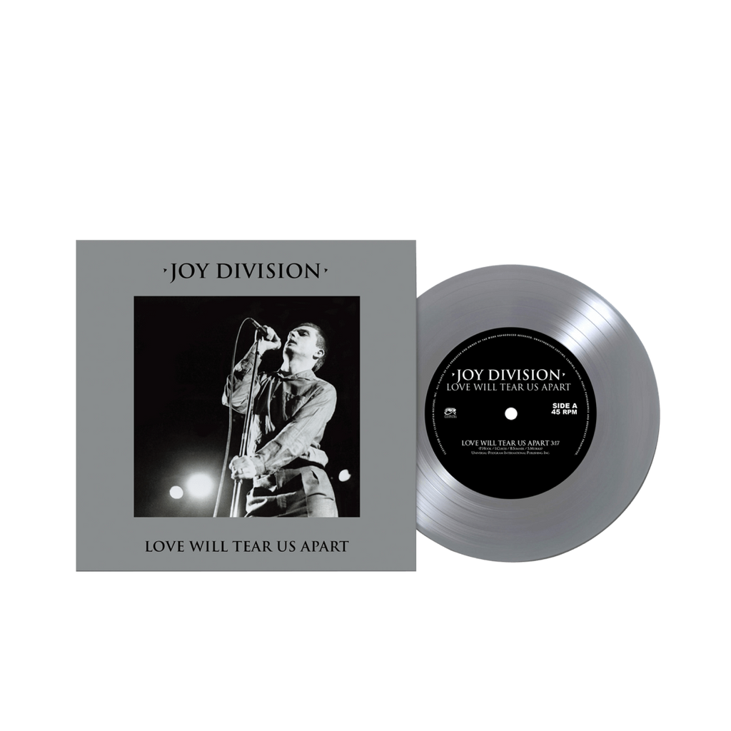 Joy Division / Love Will Tear Us Apart 7" Silver Vinyl