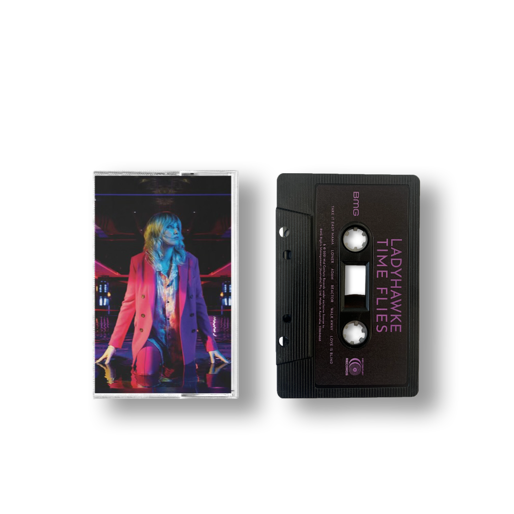 Ladyhawke / Time Flies Cassette Tape