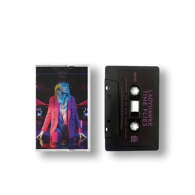 Ladyhawke / Time Flies Cassette Tape